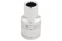 Draper HI-TORQ 12 Point Socket 1/2" Sq. Dr. 10mm