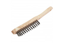 Draper Wire Scratch Brush 4 Row