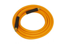 Air Hose 5m x Ø8mm Hybrid High-Visibility with 1/4"BSP Union