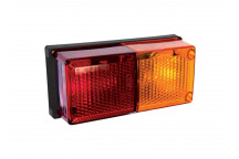 Ring 4 Function Rectangular Trailer Lamp Large (Inc Bulbs)