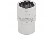 Draper HI-TORQ 12 Point Socket 1/2" Sq. Dr. 17mm