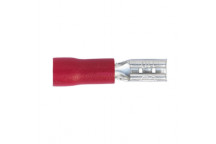 Sealey Push-On Terminal 2.8mm Female Red Pack of 100