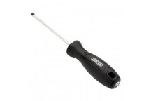Draper Slotted Hard Grip Screwdriver 4 x 100mm