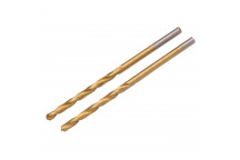 HSS Titanium Nitride Coated Drill Bit 2 x 49mm Pack of 2