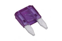 Sealey Automotive MINI Blade Fuse 3A Pack of 50