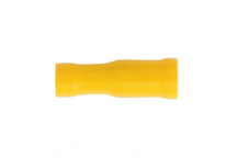 Sealey Female Socket Terminal Ø5mm Yellow Pack of 100