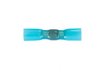 Heat Shrink Butt Connector with Crimp & Solder Blue Pack 25