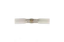 Heat Shrink Butt Connector - Crimp & Solder Clear Pack of 25