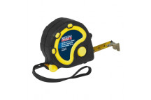 Sealey Metric/Rubber Tape Measure 5m(16ft) x 19mm