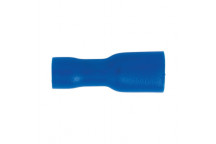Fully Insulated Terminal 4.8mm Female Blue Pack of 100