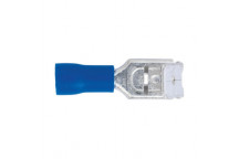 Sealey Piggy-Back Terminal 6.3mm Blue Pack of 100