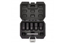 Draper Impact Wheel Nut Socket Set 1/2" Sq Dr. (6pc)