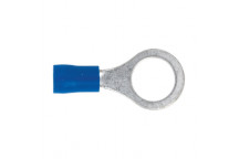 Easy-Entry Ring Terminal Ø10.5mm (3/8") Blue Pack of 100