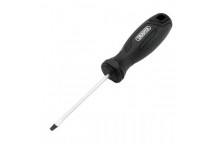 Draper Slotted Hard Grip Screwdriver 3 x 75mm