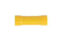 Sealey Butt Connector Terminal Ø5.5mm Yellow Pack of 100