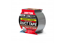 Dekton 50mm x 10M Silver Cloth Duct Tape