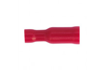 Sealey Female Socket Terminal Ø4mm Red Pack of 100