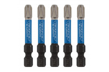 Cross Slot PH3 Impact Screwdriver Bits 3 x 50mm 1/4" Hex 5pk