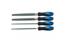 Draper Set Of 4 200mm Files & Handles