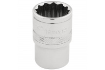 Draper HI-TORQ 12 Point Socket 1/2" Sq. Dr. 19mm