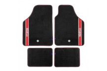 Sparco Red Car Mats