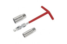 Sealey Spark Plug T-bar Wrench 16-21mm