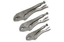 Sealey Locking Pliers Set (3pc)