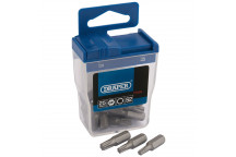 Draper TX-STAR Assorted Long Insert Bits 25mm (20pc)