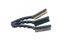 Draper Wire Nylon Brush Set 230mm (3pc)