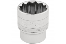 Draper HI-TORQ 12 Point Socket 1/2" Sq. Dr. 30mm