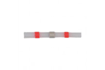 Heat Shrink Butt Connector Solder Terml 22-18 AWG Red (25pk)