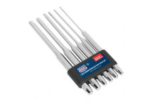 Sealey Parallel Pin Punch Set 6pc 200mm