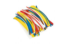 Sealey Heat Shrink Tubing Mixed Colours 200mm 100pc