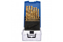 Draper HSS Titanium Nitride Coated Drill Bit Set (25pc)