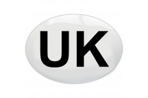 Simply Auto Oval UK Self Cling