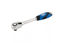 Draper Expert Soft Grip Reversable Ratchet 1/2" Sq. Dr.