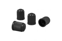 Sealey Plastic Valve Cap 4pc Black