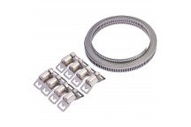 Draper Wide Hose Clamp Set 8mm