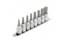 Draper Expert Metric Hex Socket Bit Set 3/8" Sq.Dr.48mm(8pc)