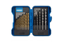 Draper Metric Combination HSS & Masonry Drill Bit Set (17pc)