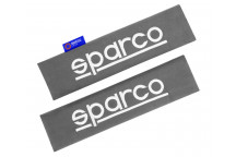 Sparco Seat Belt Pads- Grey ( Pack of 2 )