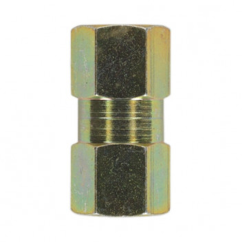 Brake Tube Connector M10 x 1mm Female to Female Pack of 10