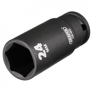 Draper HI-TORQ Deep Impact Socket 1/2" Sq. Dr. 24mm