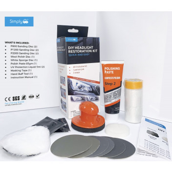 Simply Auto Headlight Restoration Kit