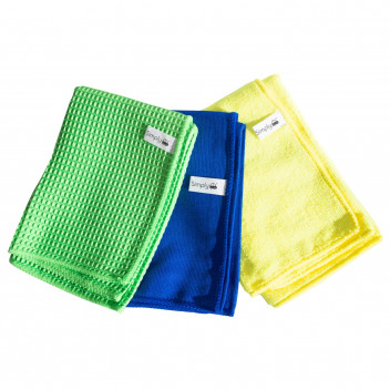 Simply Auto 3Pk Microfibre Cloths