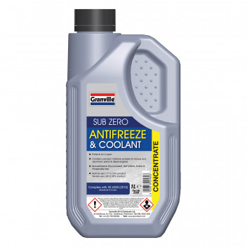 Granville Sub Zero Antifreeze & Coolant  222M - Blue 1L