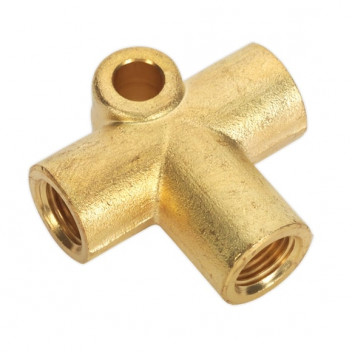 Brake Tube Connector M10 x 1mm 3-Way