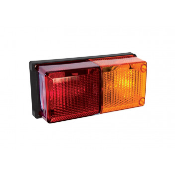 Ring 4 Function Rectangular Trailer Lamp Large (Inc Bulbs)