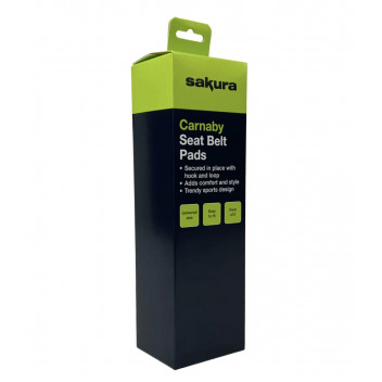 Sakura Carnaby Seat Belt Pads Grey