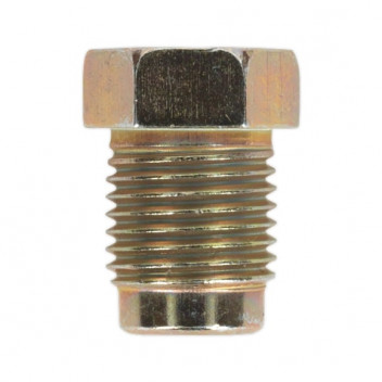 Brake Pipe Nut M10 x 1mm Short Male Pack of 25